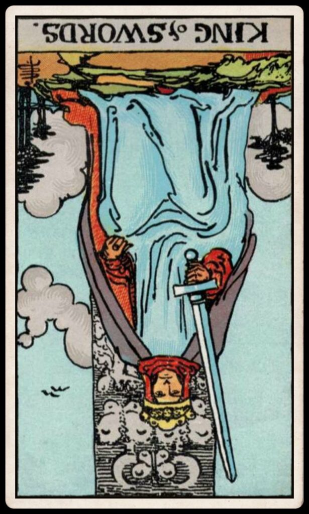 King of Swords, Reversed