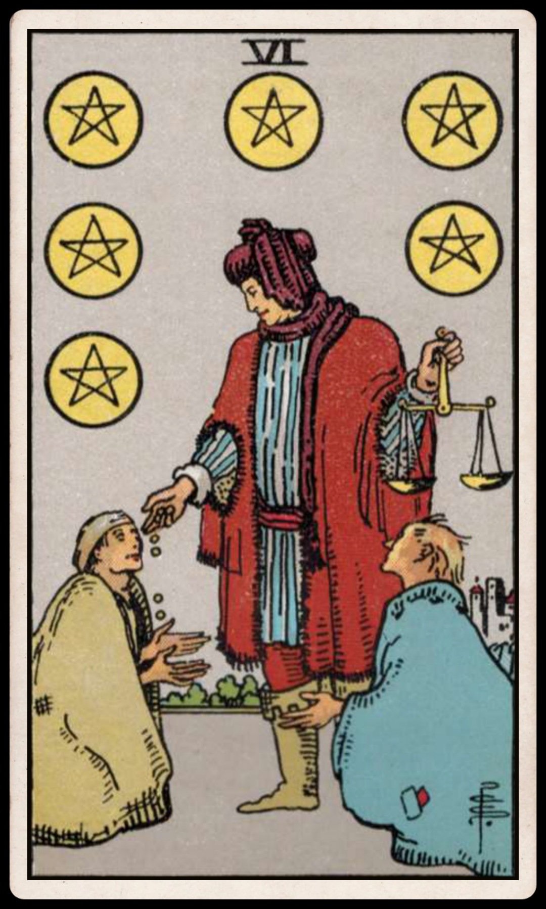 Six Of Pentacles