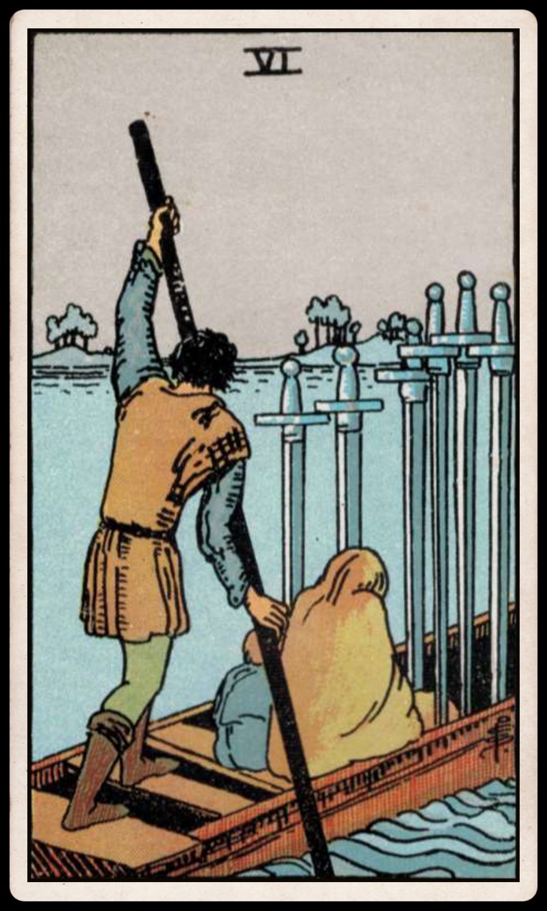 SIX OF SWORDS