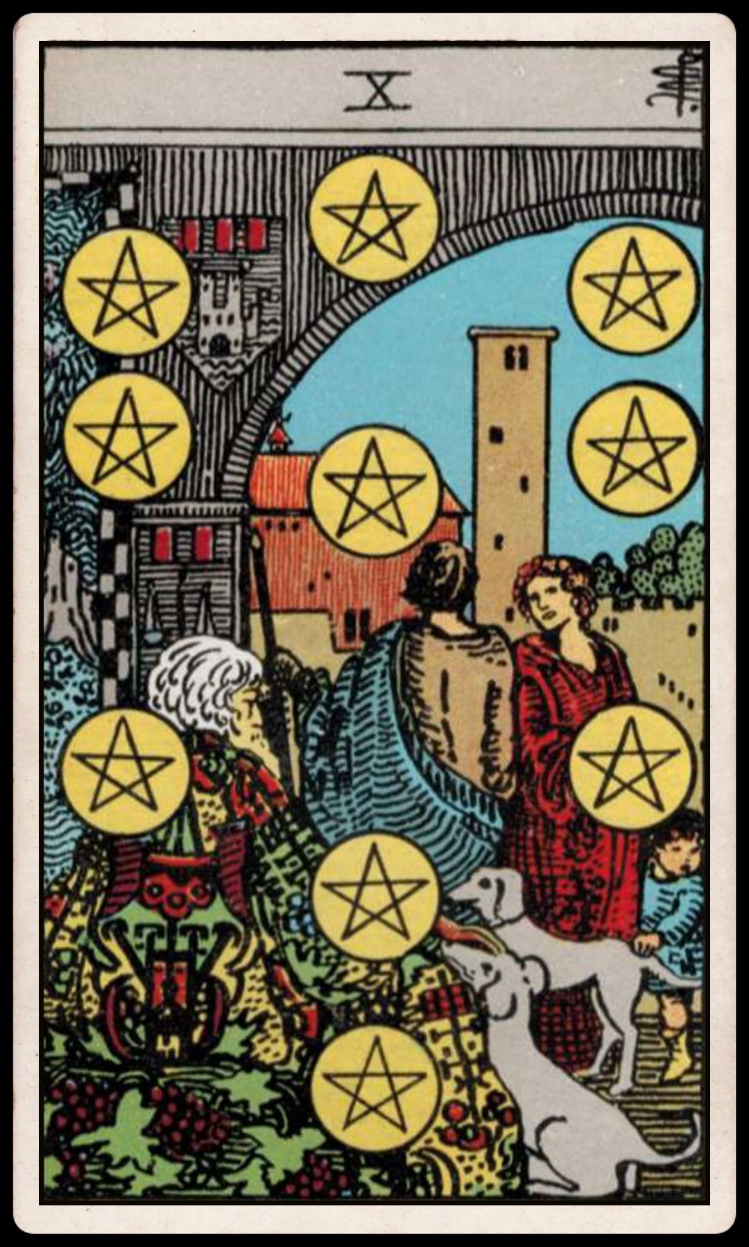 TEN OF PENTACLES