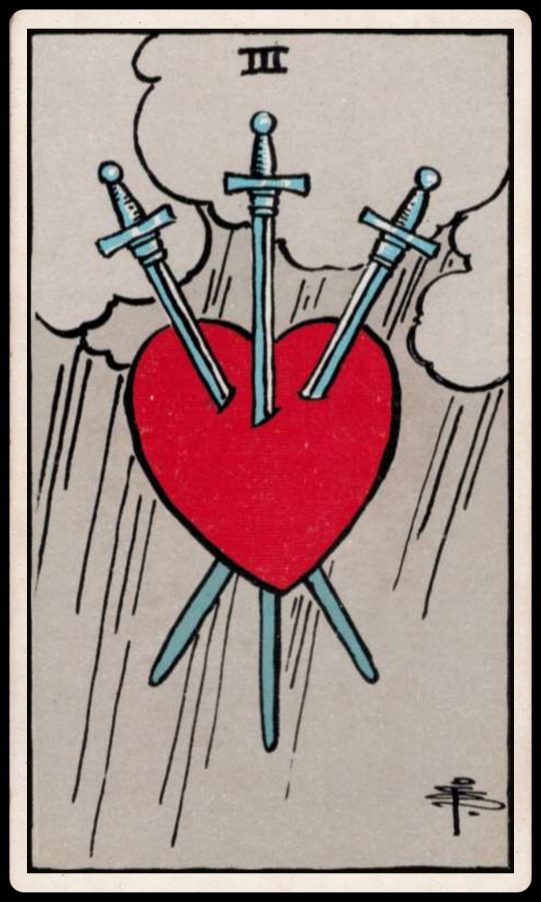 THREE OF SWORDS