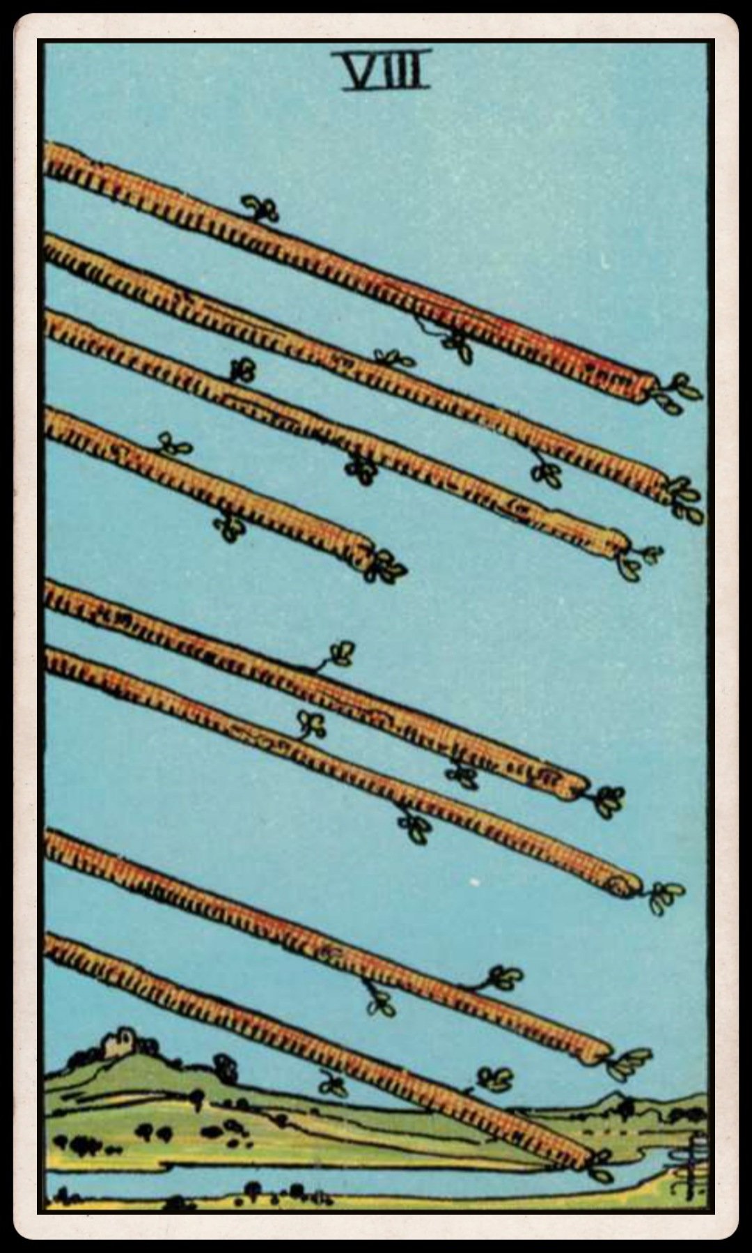 Eight of Wands