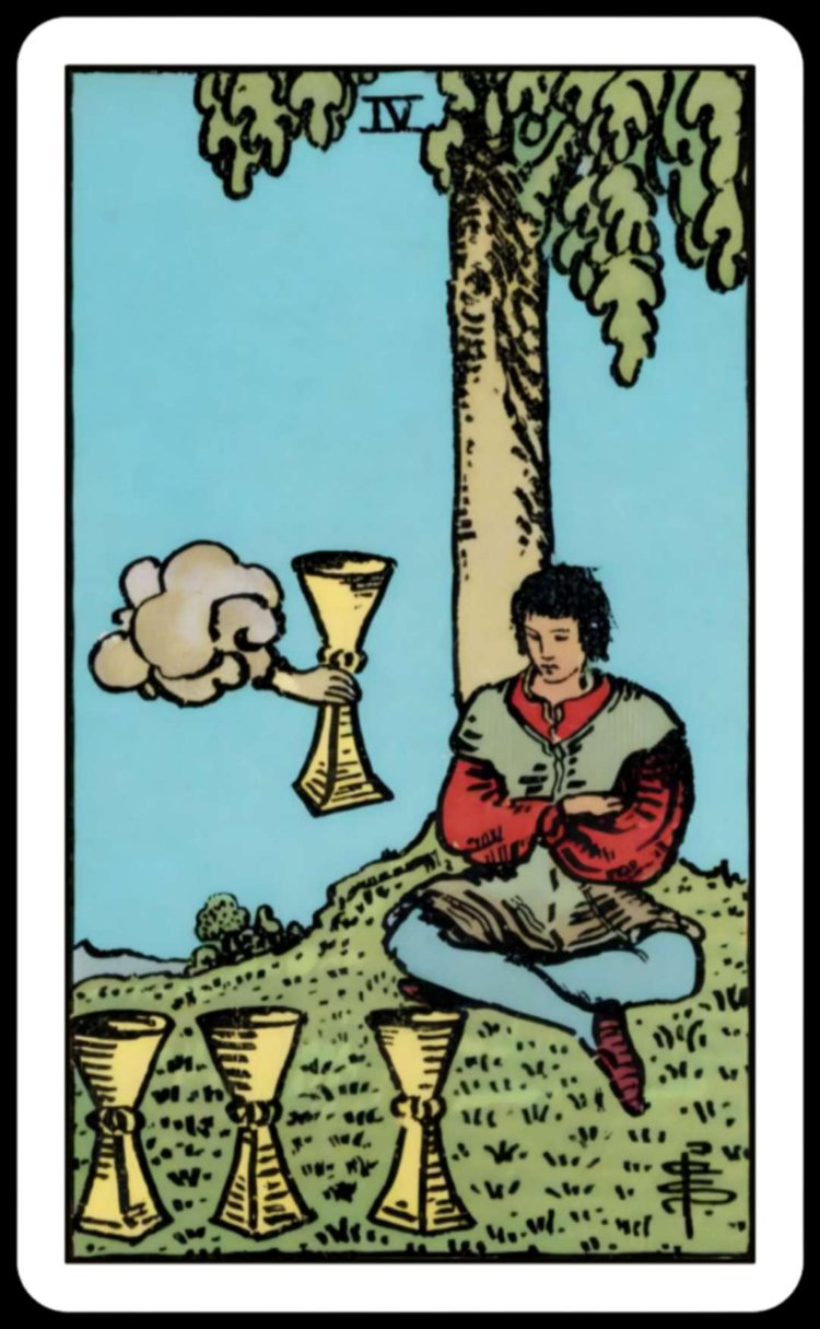  Four of Cups