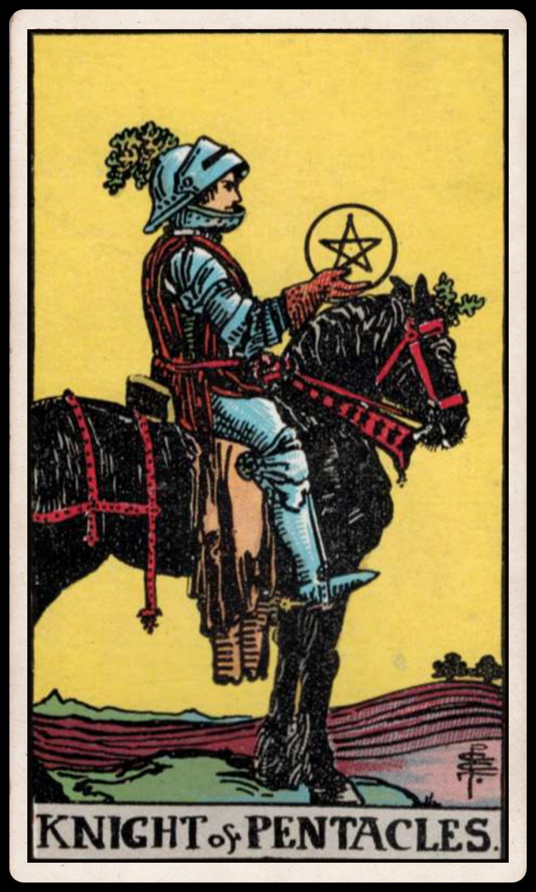  Knight of Pentacles