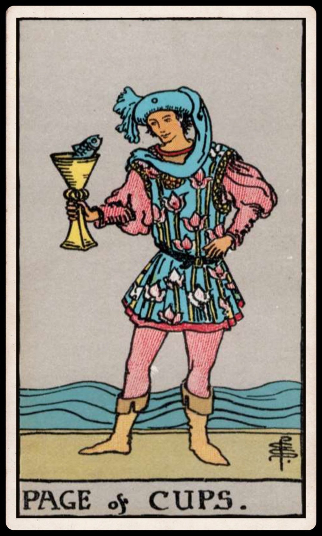 Page of Cups