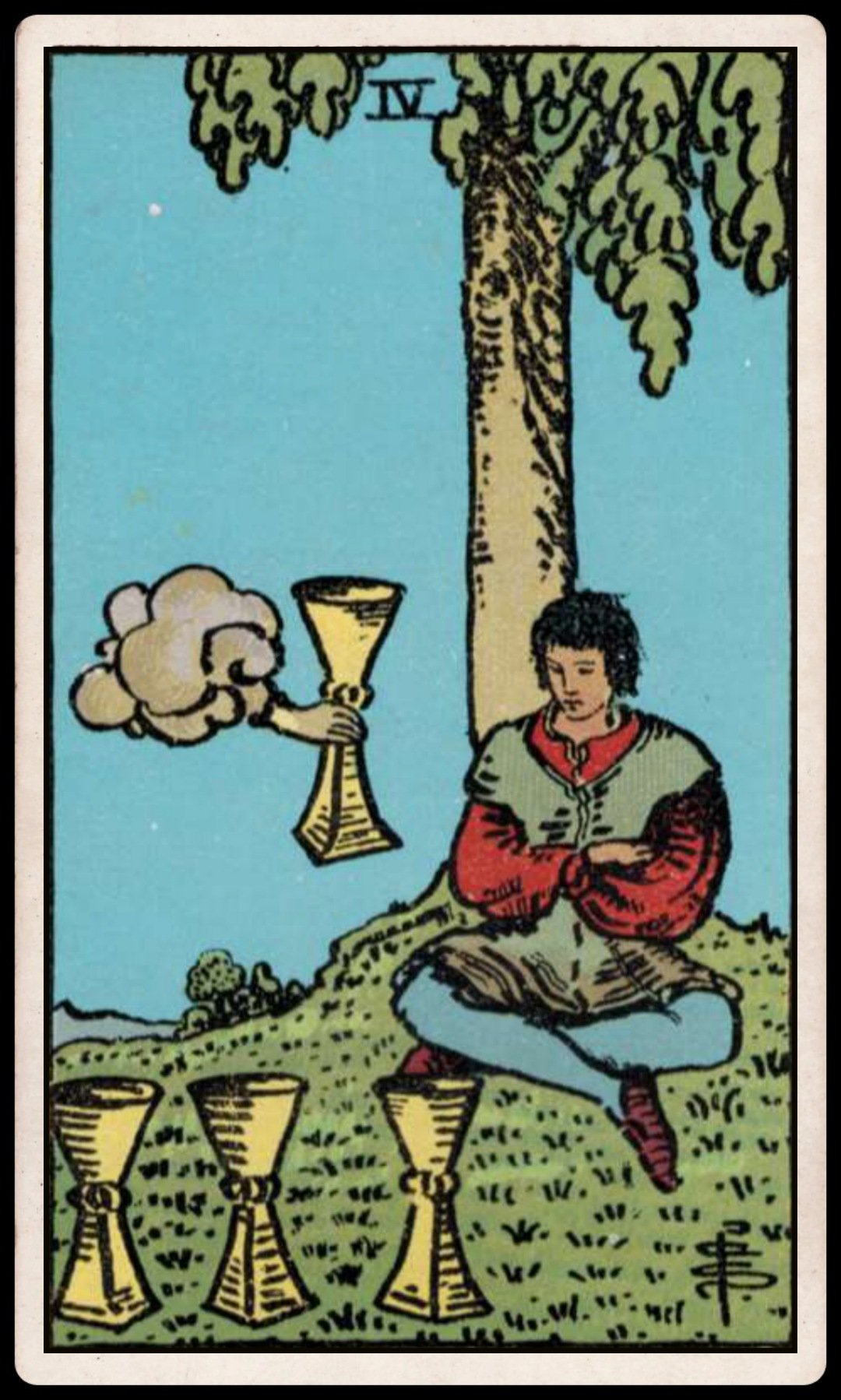 Four of Cups