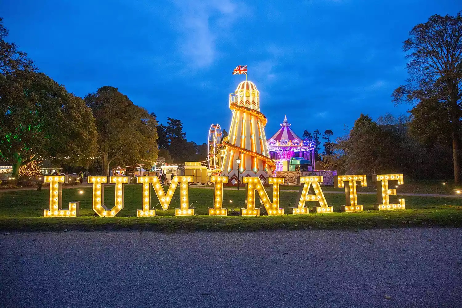 Luminate light festival at Sandringham House in Norfolk. PHOTO Bav Media- Shutterstock