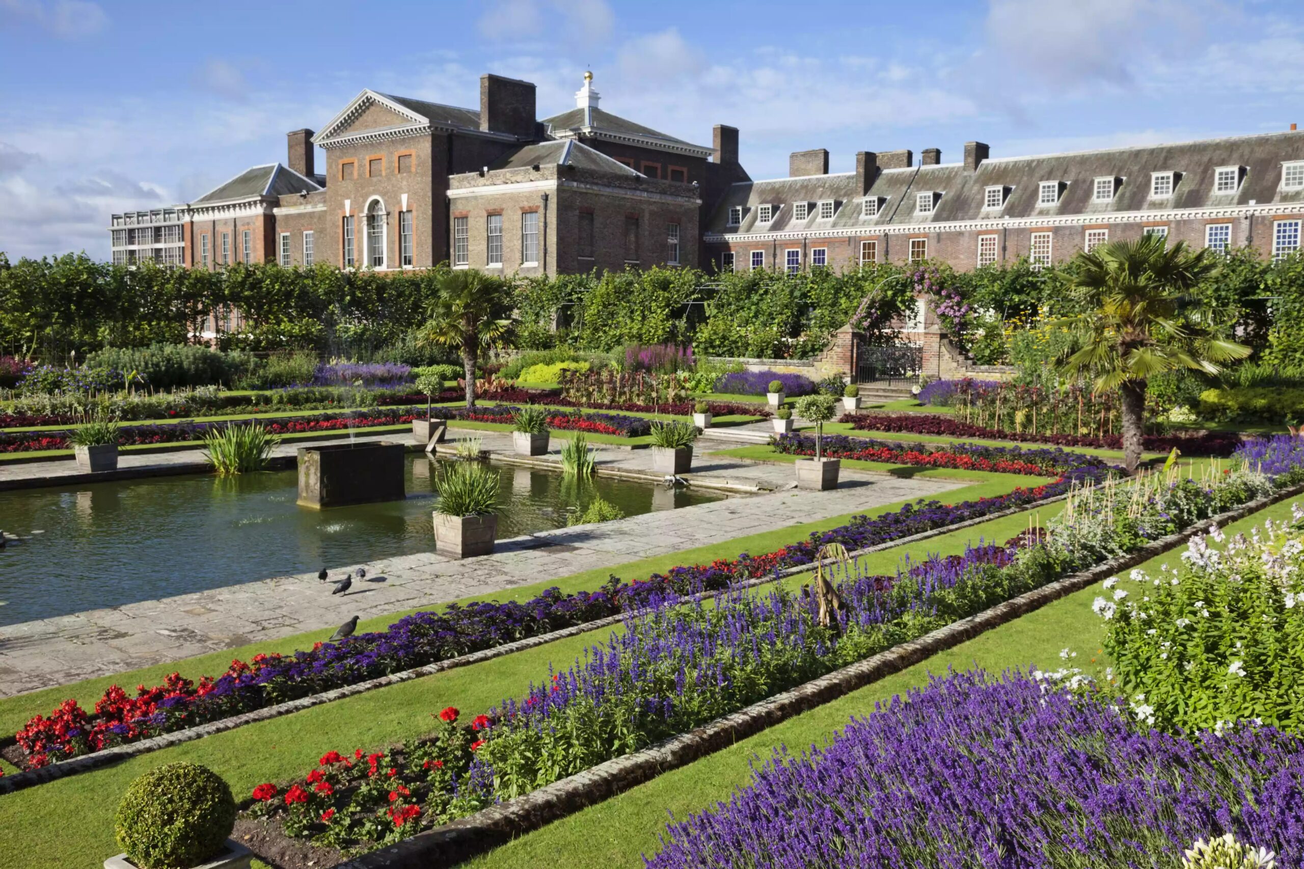 The Sunken Gardens at Kensington Palace. photo EURASIA PRESS - Getty Images