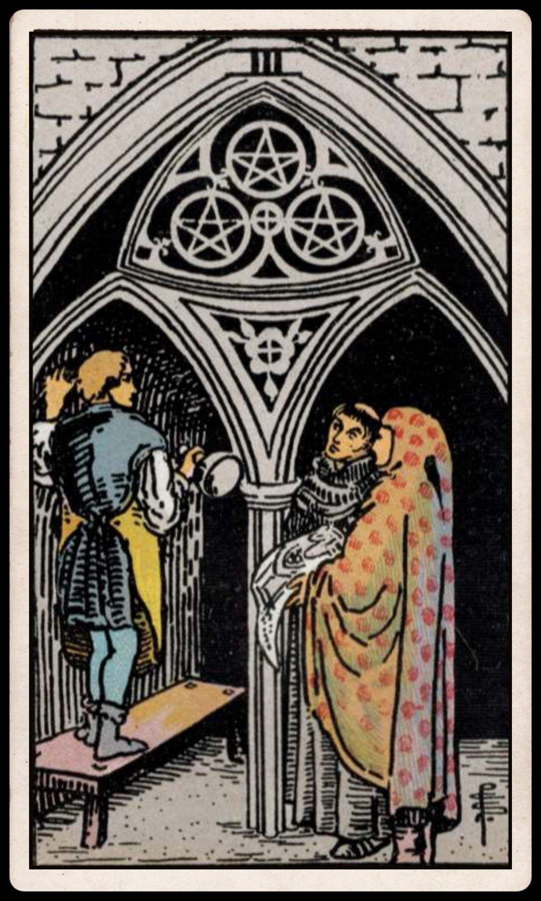 Three of Pentacles