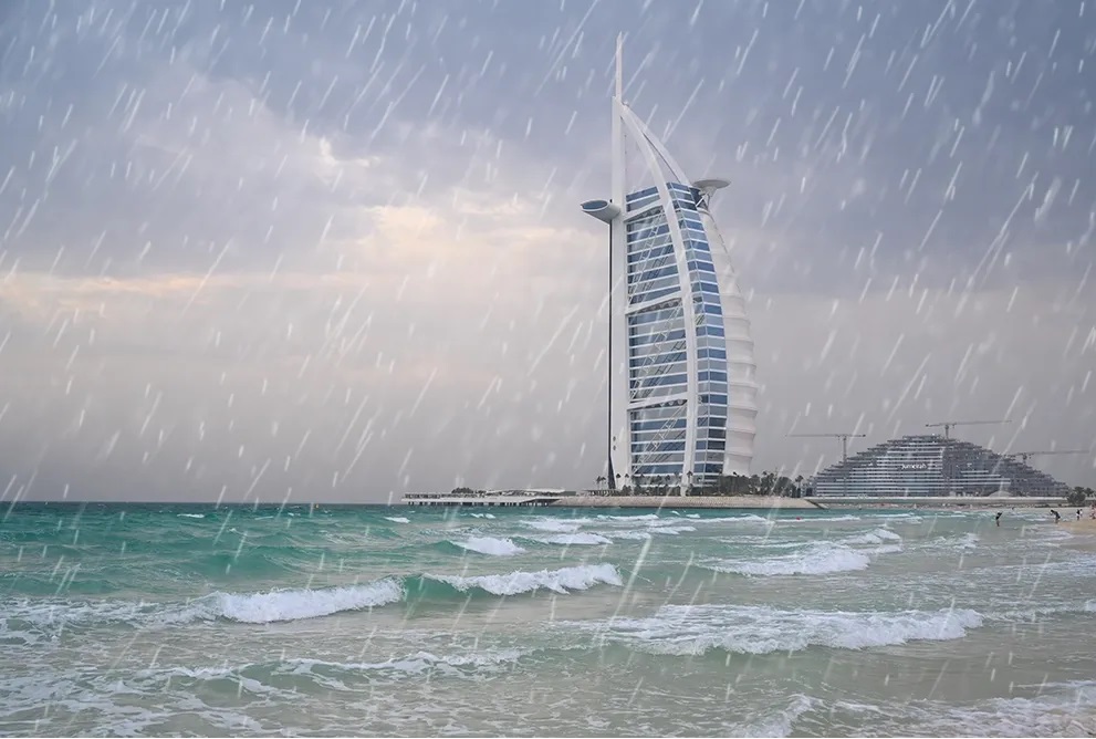 rain in dubai