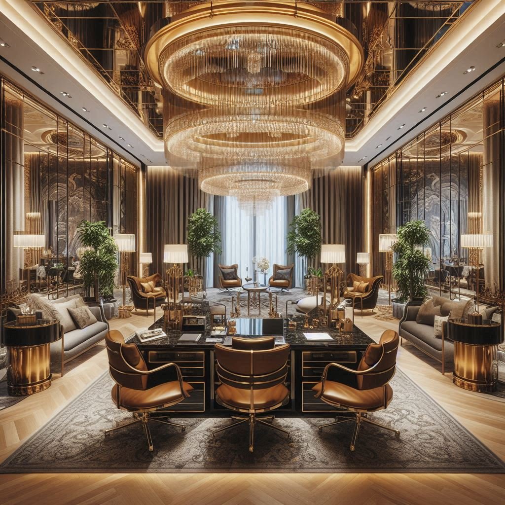 تصميم مكتب فاخر