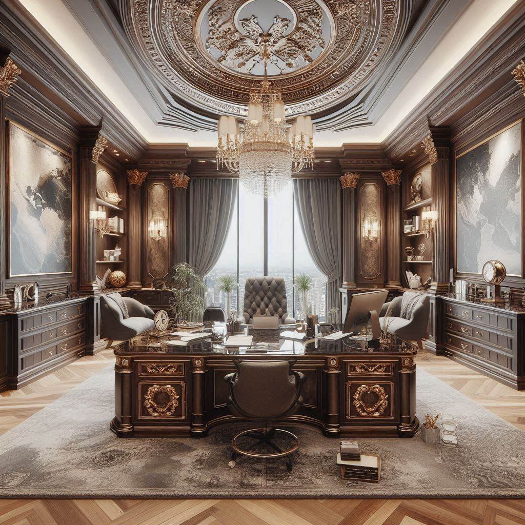 تصميم مكتب فاخر