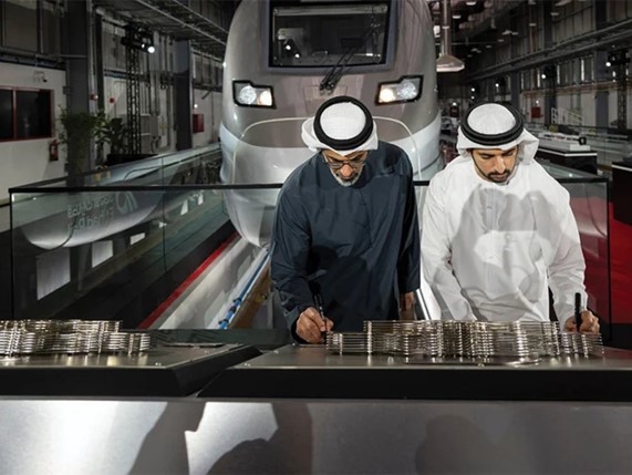 Etihad Rail Abu Dhabi to Dubai