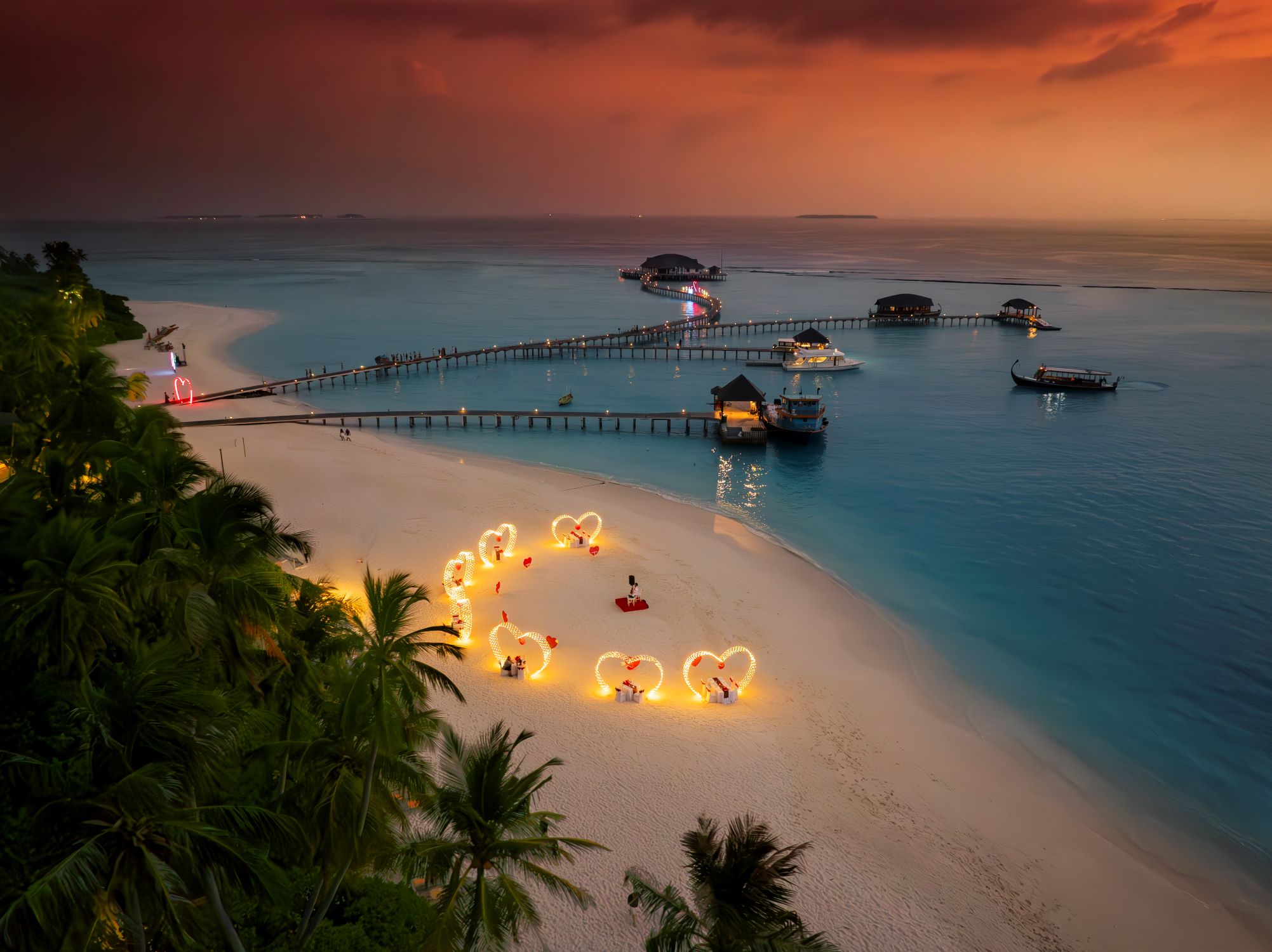 Valentine’s getaway Maldives