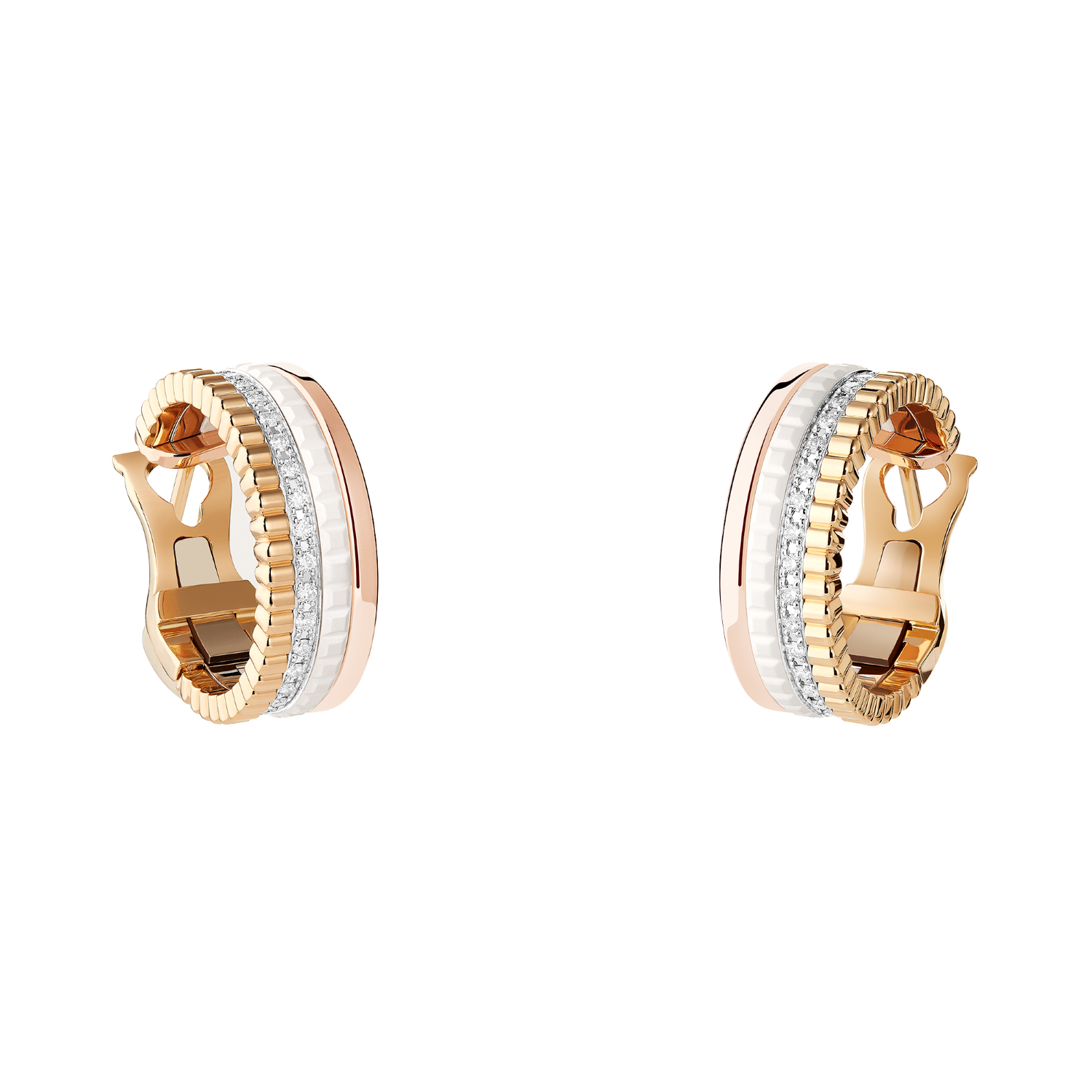 Boucheron - Quatre White Edition hoop earrings