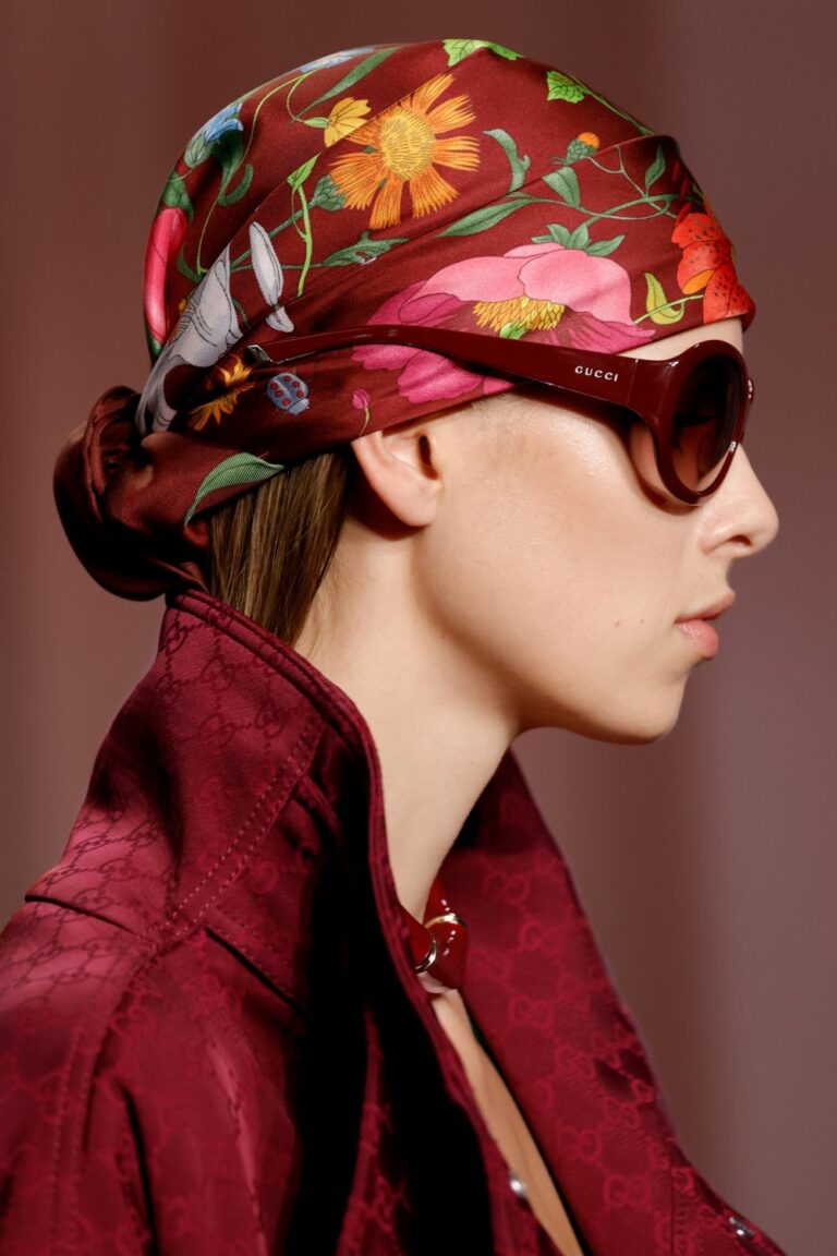 Gucci silk scarves
