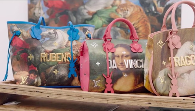 Louis Vuitton Artycapucines x Jeff Koons