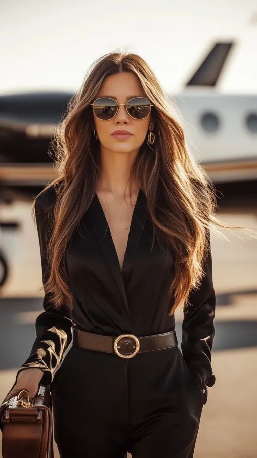 نظارات شمسية دائرية فاخرة