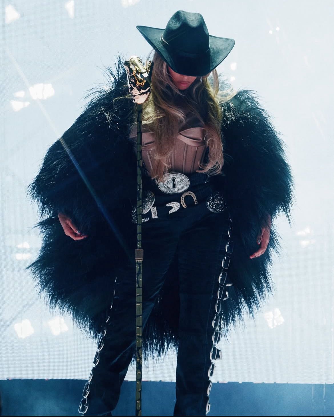 Beyonce in Custom Schiaparelli
