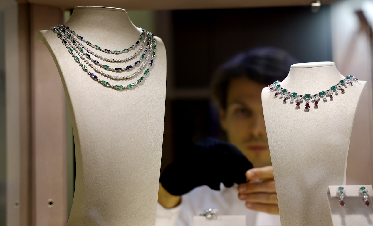 Italian jewellery exports to UAE