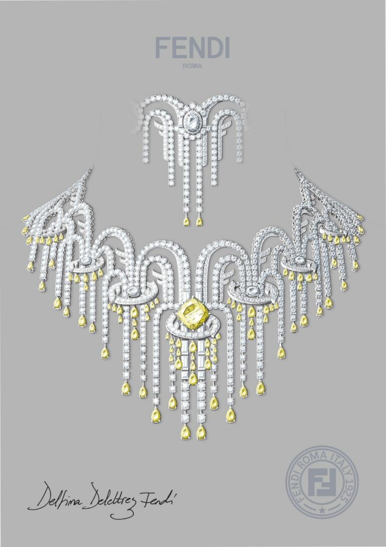 مجوهرات FENDI الراقية 2025