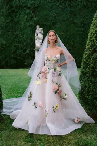 عروس Monique Lhuillier