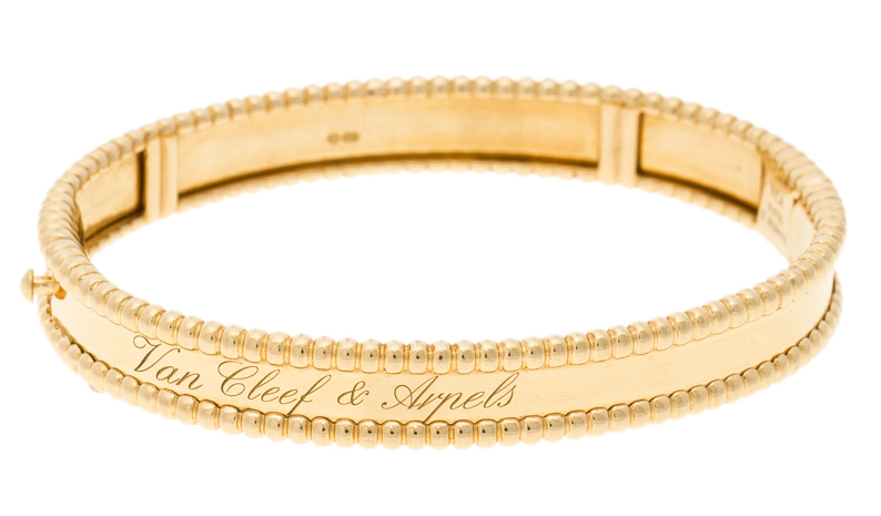 Van Cleef & Arpels Perlée Signature 18k Yellow Gold Bracelet