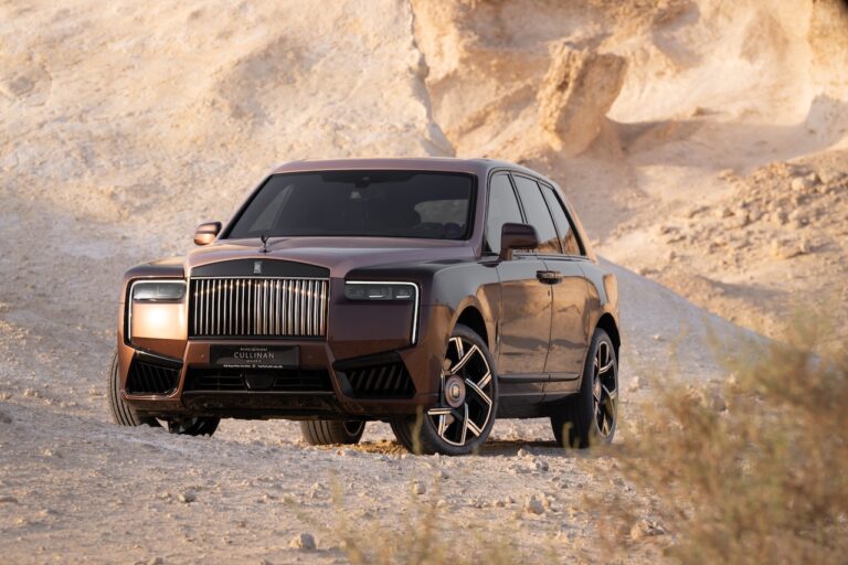 Rolls-Royce Desert Sunset