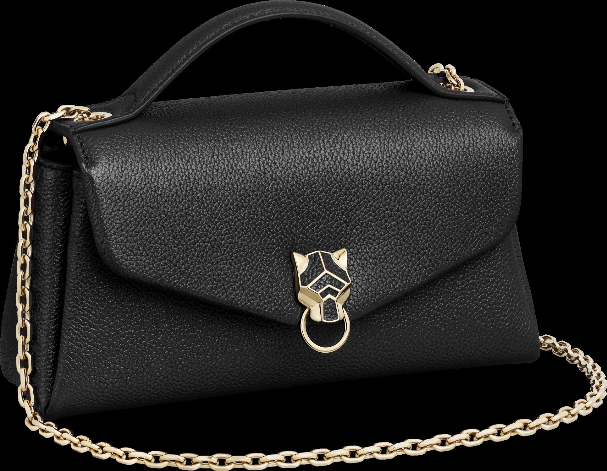Panthere Graphique Nano Chain Bag Black