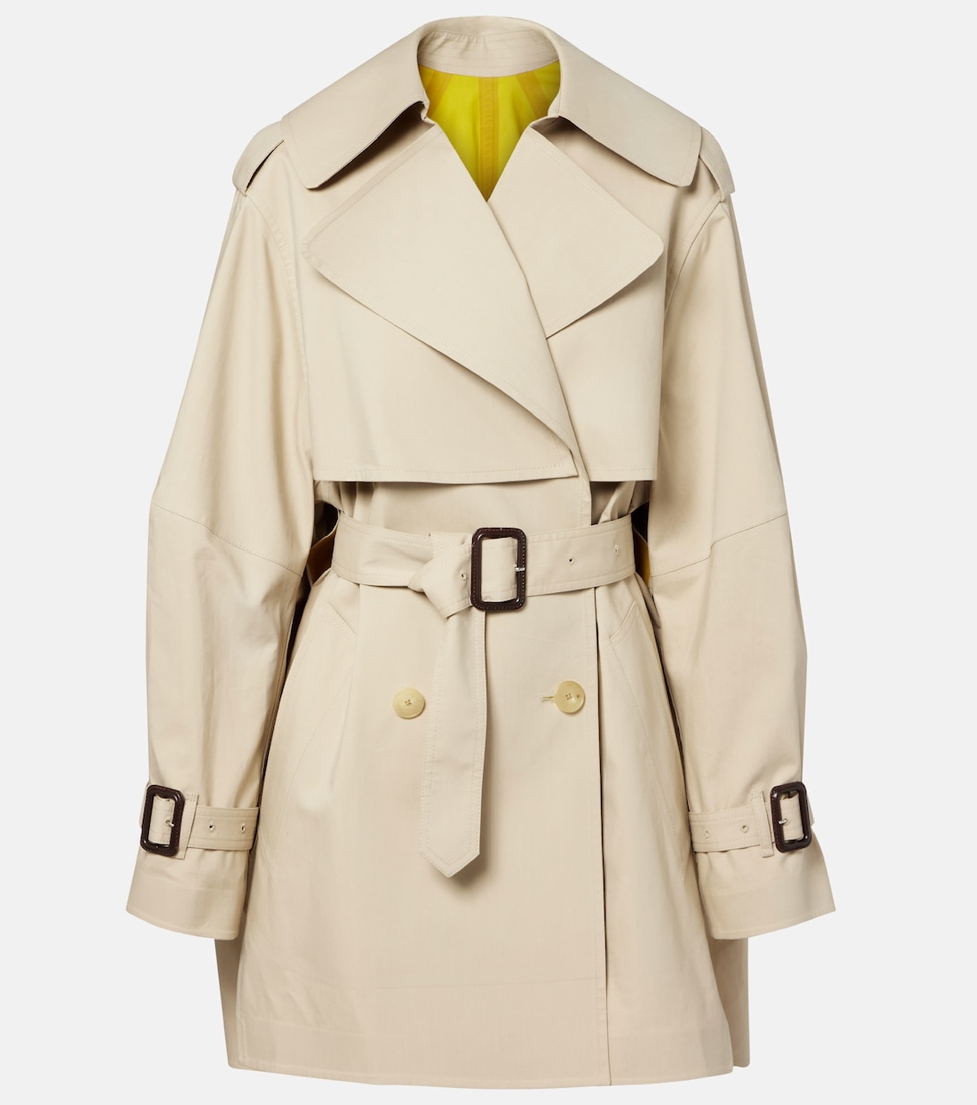 معطف Givenchy Double-breasted cotton trench coat
