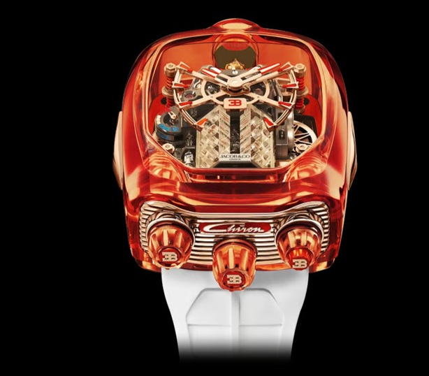 ساعة &nbsp;Jacob & Co Bugatti Chiron Tourbillon