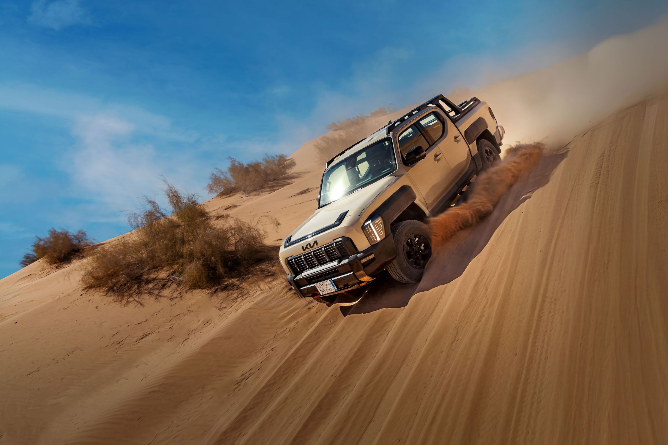 Kia Tasman Tackles Jordan’s Most Demanding Terrains in Landmark Desert Drive Experience - Image Three