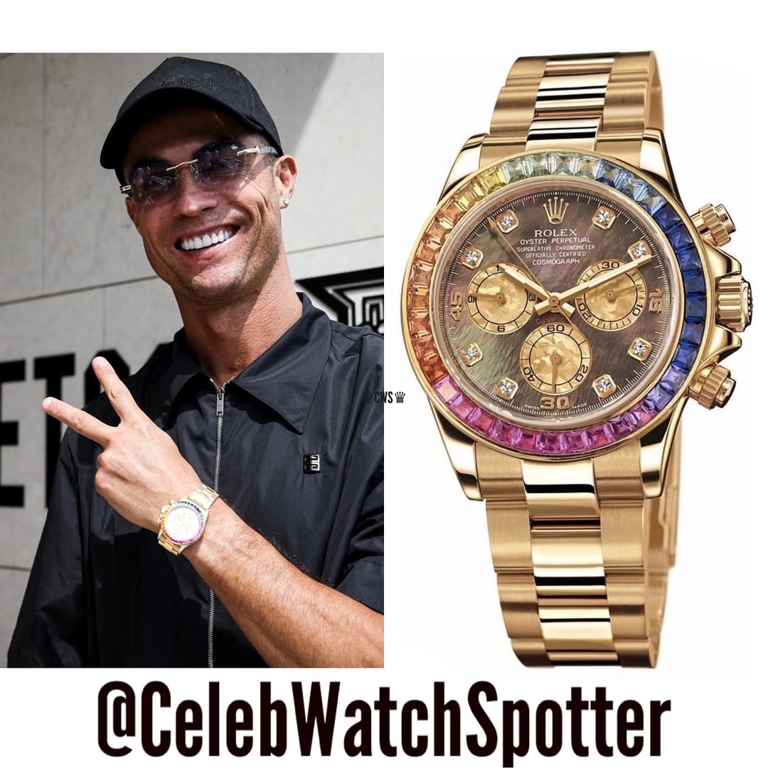 ساعة Rolex “Rainbow” Daytona