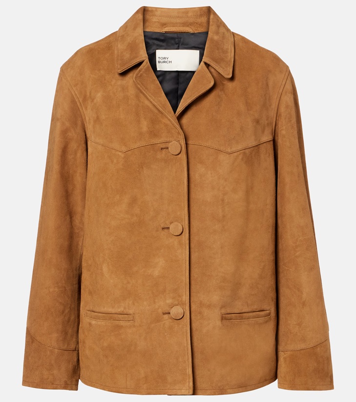 جاكيت Tory Burch Suede