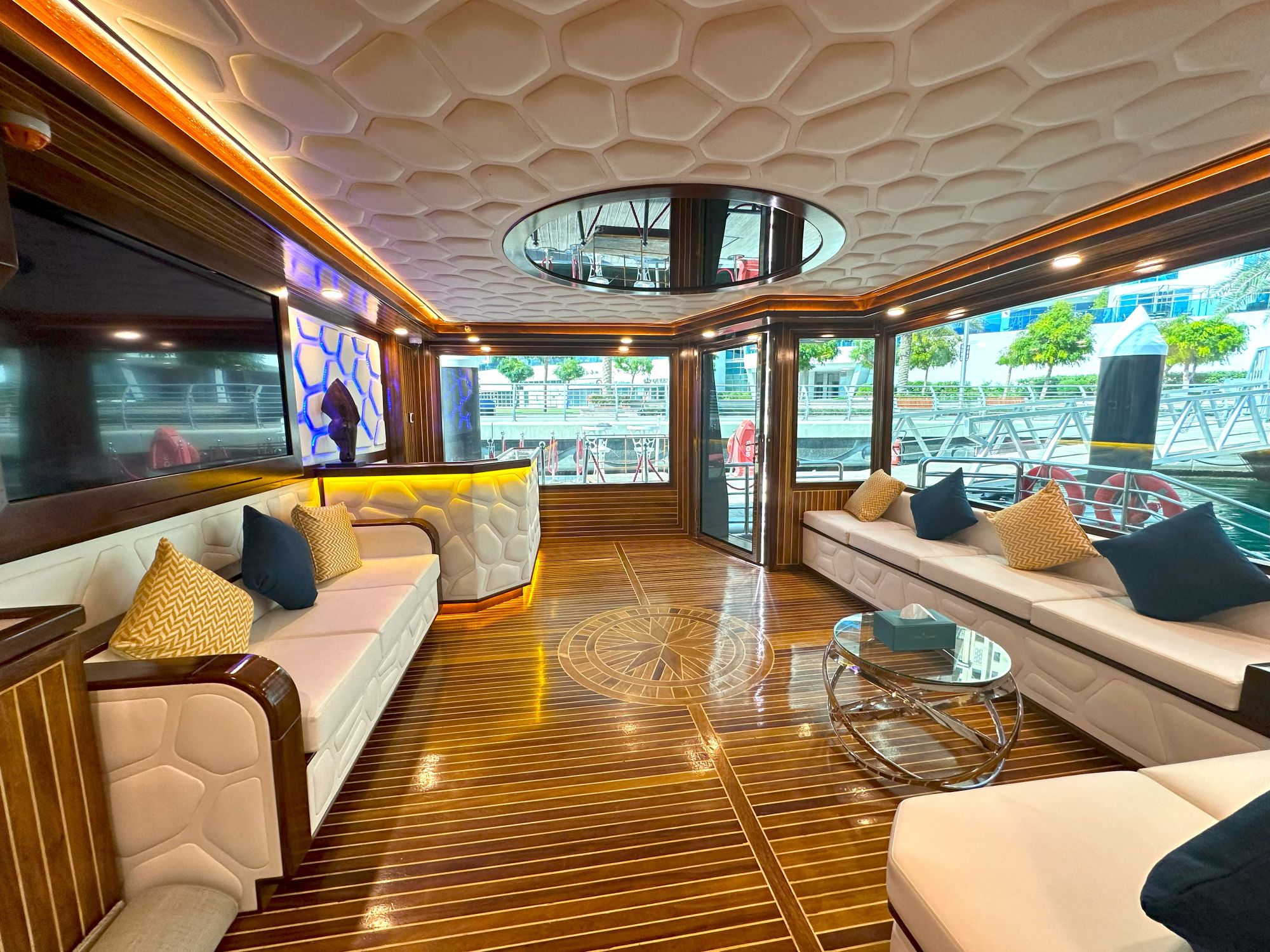 Yas Marina Orchid Overnight Superyacht Lobby 1
