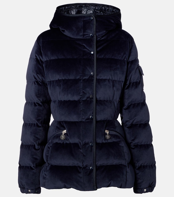 جاكيت moncler Barante velour twill down