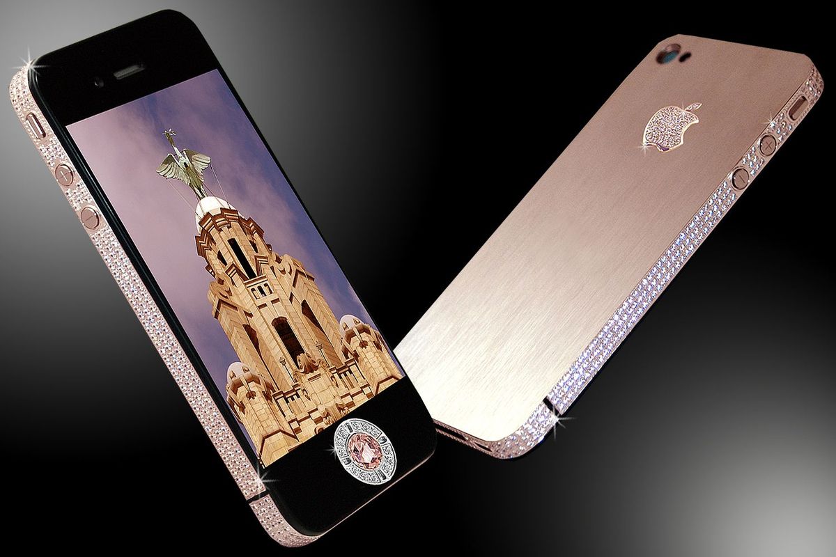 هاتف iPhone 4 Diamond Rose