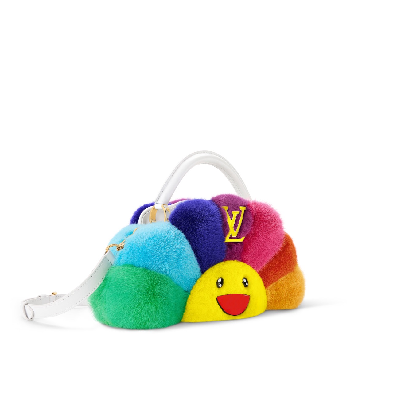 حقيبة Capucines EW Rainbow