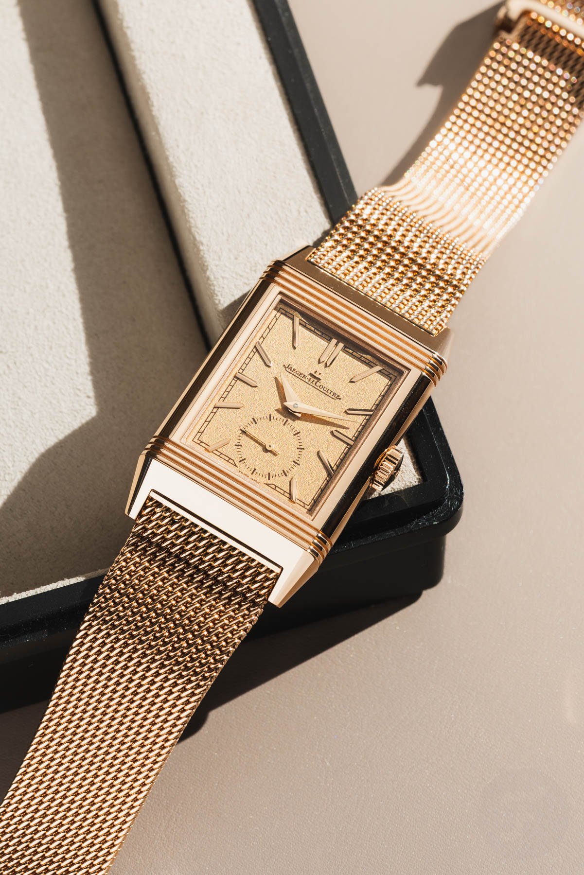 ساعة Jaeger-LeCoultre – Reverso Pink Gold