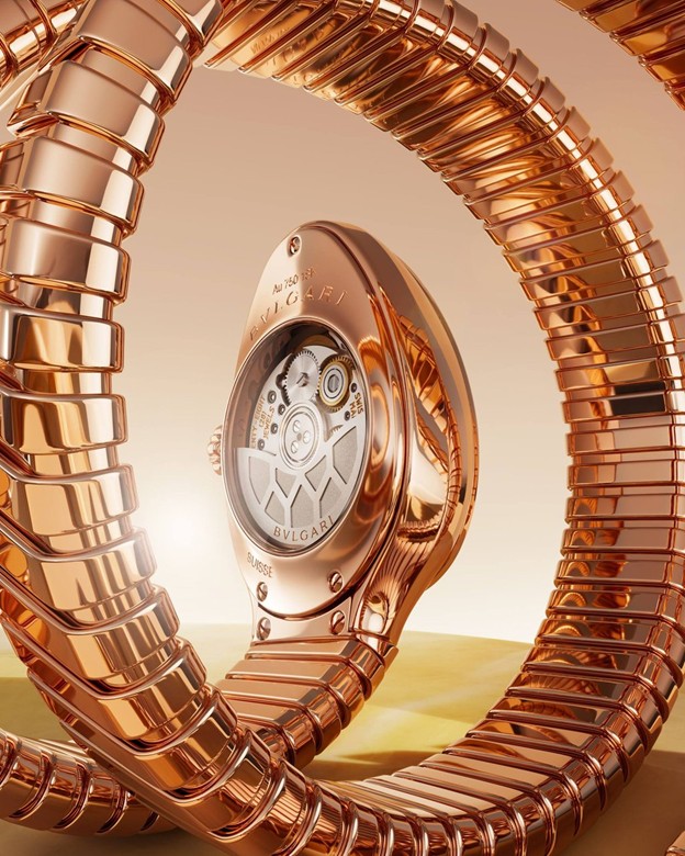 ساعة Bulgari Serpenti Tubogas مع Calibre BVS 100 Lady Solotempo