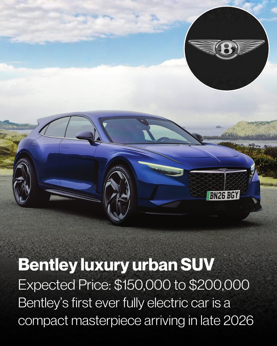 سيارة Bentley Luxury Urban SUV