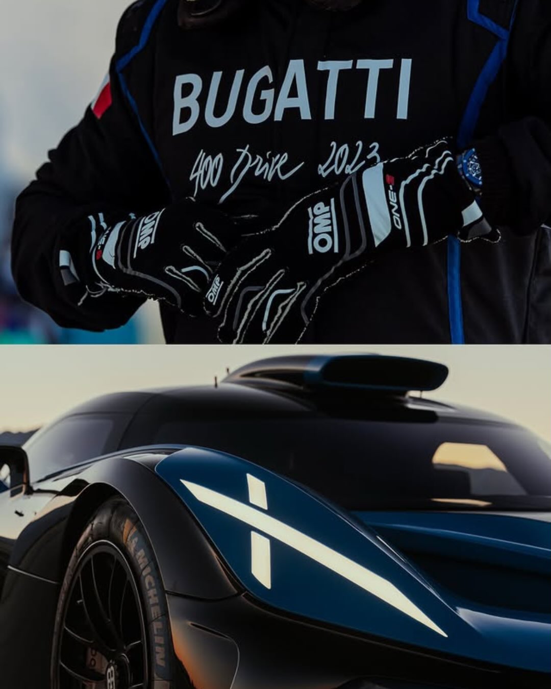 تنتمي Bugatti Bolide إلى فئة السيارات المصمّمة للحلبات فقط