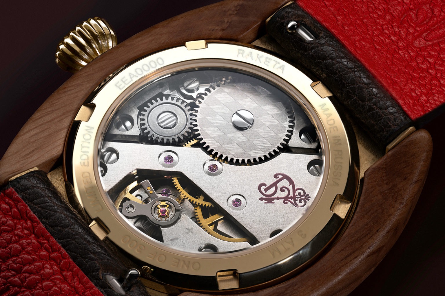 ساعة بحركة Raketa Calibre 2609