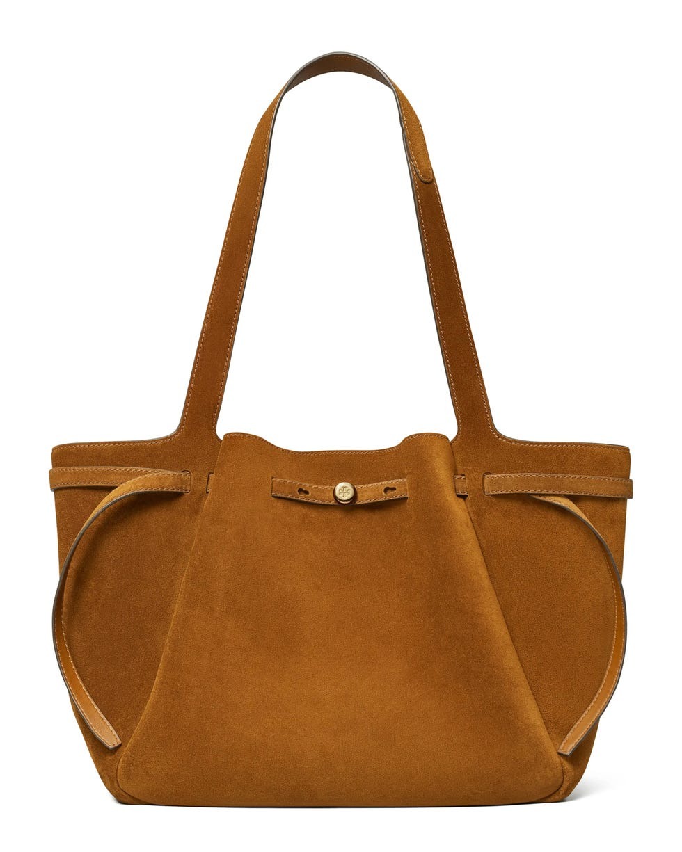 حقيبة Tory Burch Romy Suede Tote