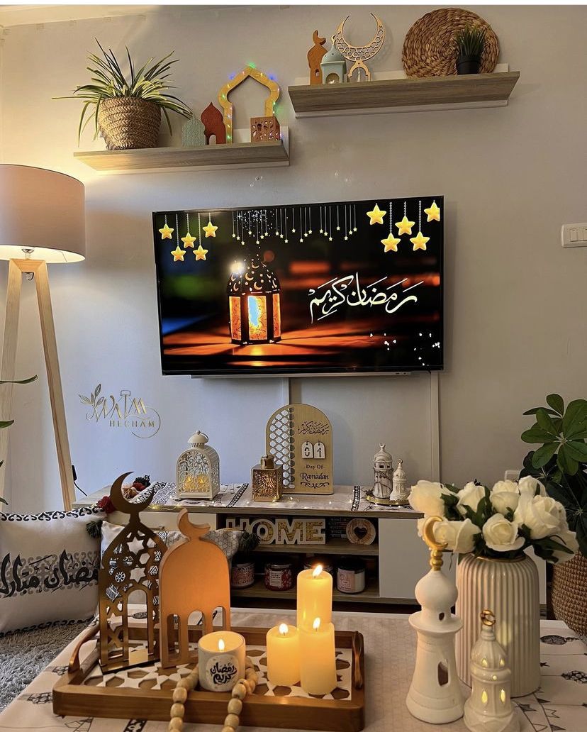 لوحات فنية فاخرة لتزيين المنزل خلال رمضان