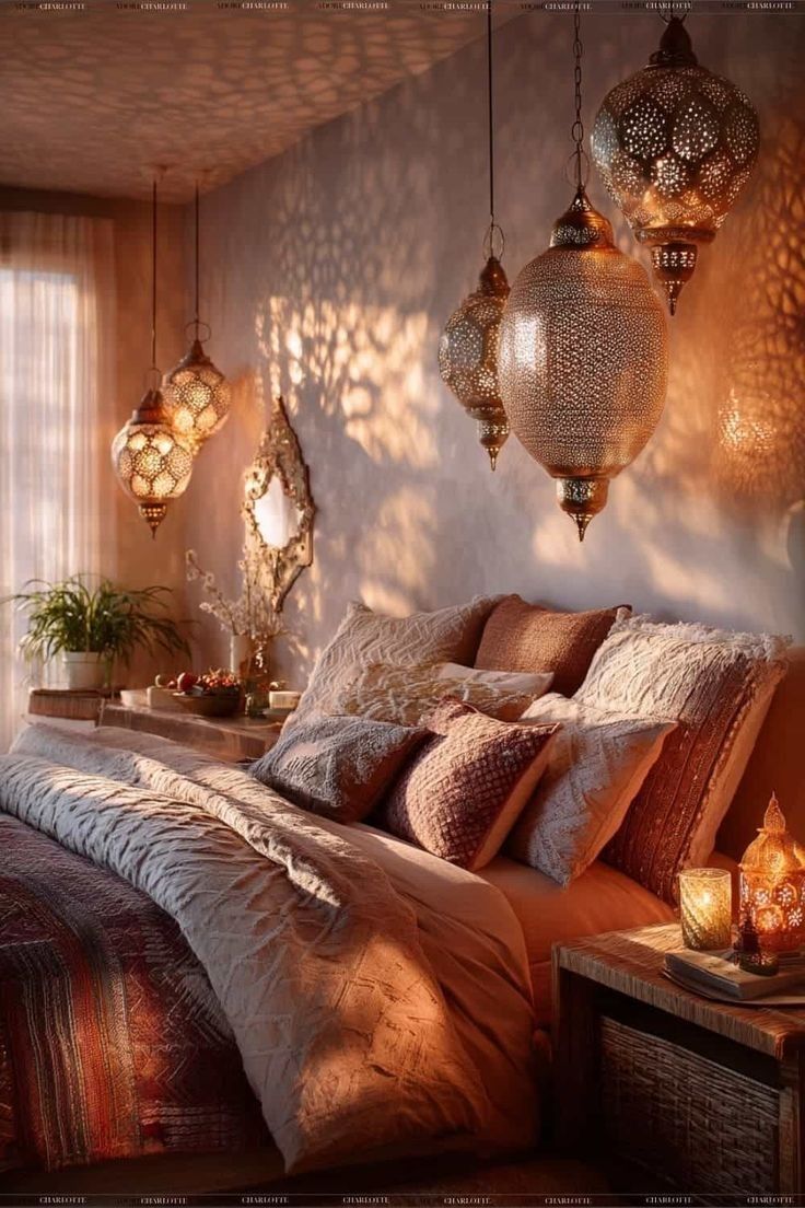 ديكور رمضان فاخر لغرف النوم