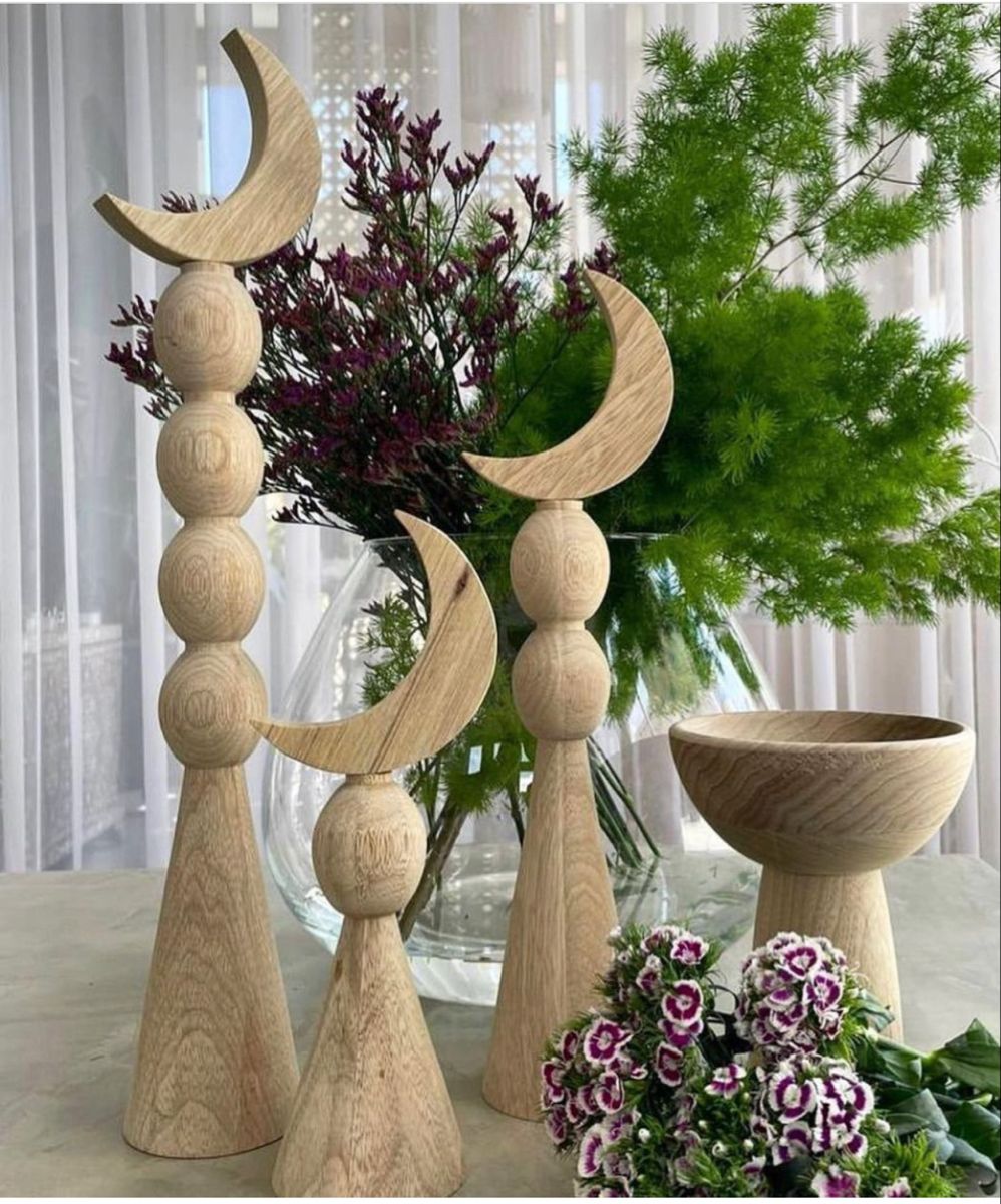 زينة رمضان خشبية