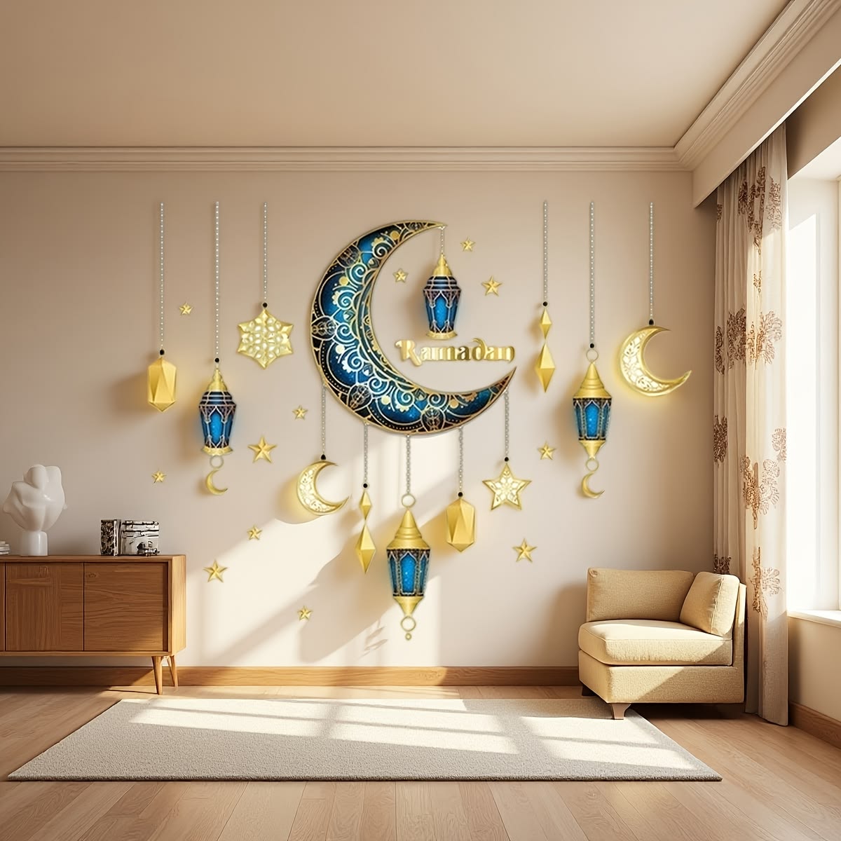إكسسوارات فاخرة لتزيين المنزل في رمضان