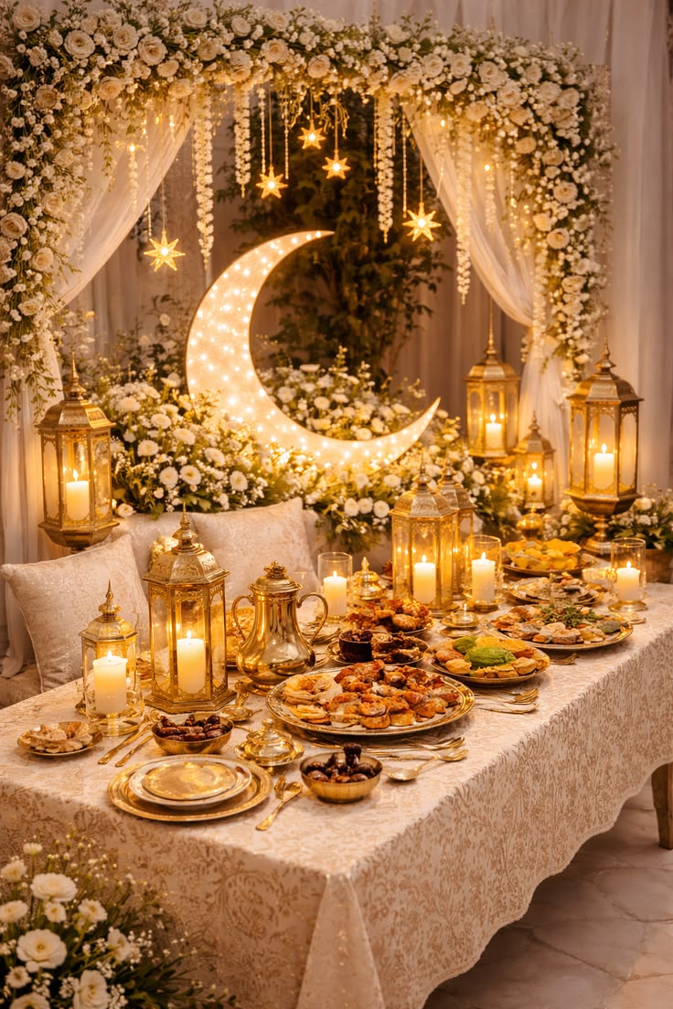 أفكار لتجهيز مائدة إفطار فاخرة في رمضان 7